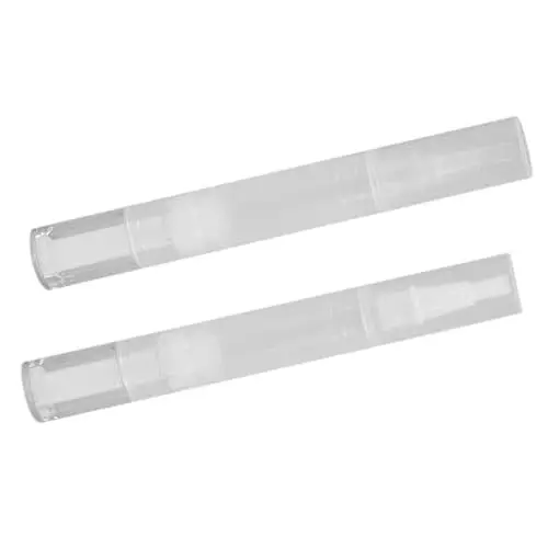 Produktbild: FRCOLOR 2 Stück Leere Nagelöl Stifte Ergonomische Nachfüllbare Cuticle Revitalize Oil Pens Einfacher Füllmechanismus Nagelöl Lipgloss Behälter Nagelkunst Werkzeug für Zuhause und Salon