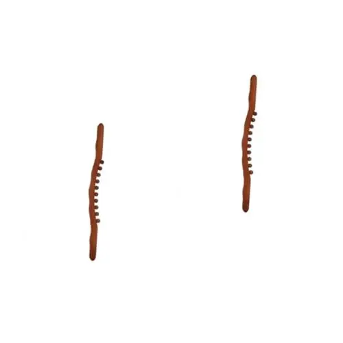 Produktbild: FRCOLOR 2 Stück Massivholz Acht Perlen Rollstab Massagewerkzeuge Gehhilfe Beinrollen Für Muskeln Muskelmassagegerät Manuelle Rückenmassagegeräte Massagerolle Für Beine Muskelrolle Holz