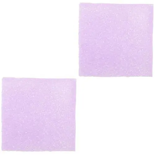 Produktbild: FRCOLOR 2st -make-up-entferner Aus Baumwolle Make-up-entfernungstuch Abschminktücher Abschminktuch-entferner-tuch Reinigungstuch Zum Abschminken Gesichtswaschlappen Lavender