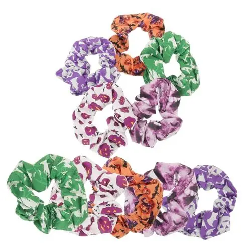 Produktbild: FRCOLOR 30 Stk Elastisches Halloween-Stirnband Halloween-Kürbis-Haargummis Halloween-Haargummis für Frauen halloween haarschmuck kinder haarreif halloween Haarbänder Halloween-Haarschmuck