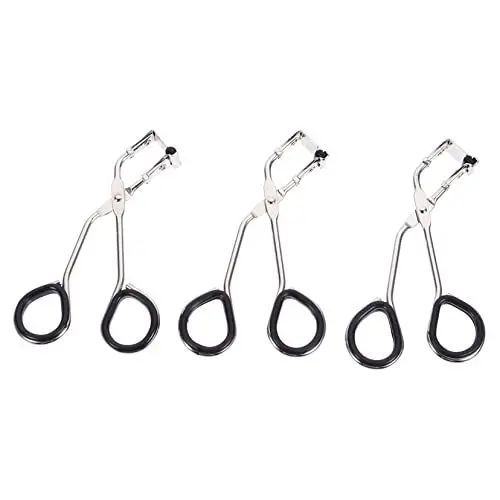Produktbild: FRCOLOR 3sätze Eyelash Curler Mit Silikon-nachfüllpads Teiliges Wimpernzangen Perfekten Schwung Für Unterwegs Bequem Und Leicht Zu Handhaben Für Jede Augenform