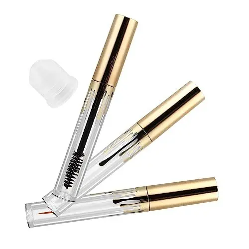 Produktbild: FRCOLOR 3 Stück 4 Ml Leere Mascara Röhren Aus Kunststoff Praktische Aufbewahrungsbehälter Für Eyeliner Und Lipgloss Ideal Für Reisen Und Kosmetik Taschen Wiederverwendbar Und Leicht Zu