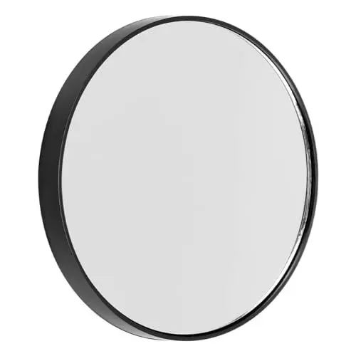 Produktbild: FRCOLOR 3st Reisekosmetikspiegel Mit Licht Runde Spiegel Kreis-wandspiegel Vergrößerungsspiegel Ansaugen Duschspiegel Saugnapf 5X Spiegel Bad Handheld Kleiner Runder Spiegel Fräulein