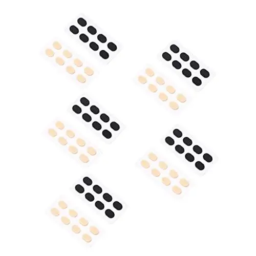 Produktbild: FRCOLOR 40 Blatt Schwamm Nasenpolster Metallische Brillen Nasenpflaster Selbstklebende Nasenpads Rutschfeste Nasenpads Brillengestellhalter Nasenschutz Für Brillen Brillenzubehör