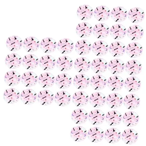 Produktbild: FRCOLOR 48 Stk Halloween-pappteller Dessertteller Partyzubehör Für Party Bunter Pappteller Halloween-party-geschirr Partyteller Halloween-teller Kuchen Bunte Teller Skelett Geist Papier