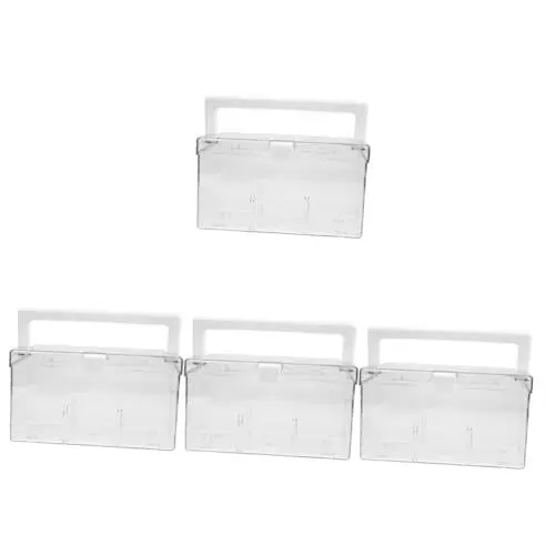 Produktbild: FRCOLOR 4Er-Box tragbares Erste-Hilfe-Set schmink kosmetikaufbewahrungsboxen Erste-Hilfe-Kasten für die Reise Aufbewahrung von Notfall diverse Organizer