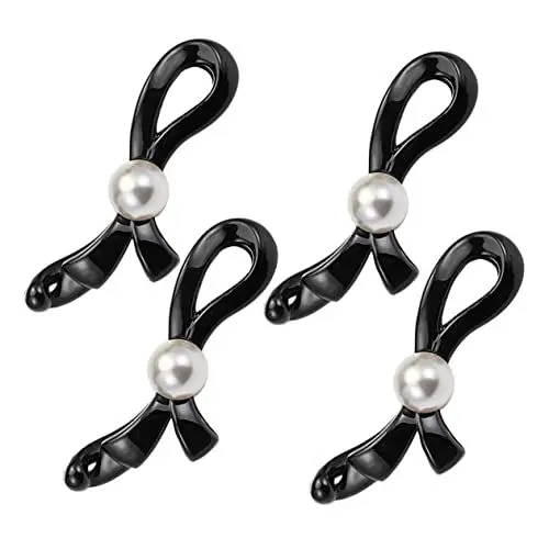 Produktbild: FRCOLOR 4 Stück Bananenfischgriffe Haarklammern Haarkrabbenklemme Bananenhaarkämme Haarnadelkrabbenscheren Haarstyling-clips Bananenclip Pferdeschwanz Haarklemme Sicherungsclip Perle