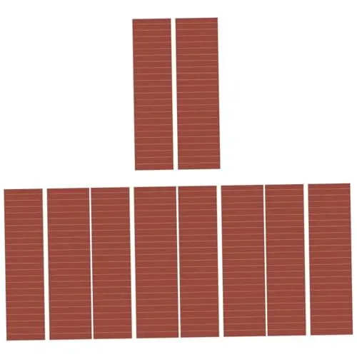 Produktbild: FRCOLOR 5 Sätze Streichholz Passen Sie Den Papierstürmer Mit Klebstoff An Passt Zu Stürmerpapier Spiel Stürmer Aufkleberpapier Notausrüstung Spielstreifen Spiel Schlagpapier 54 Stück * 5