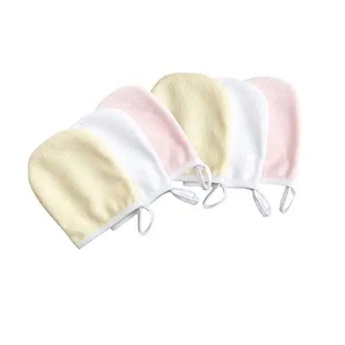 Produktbild: FRCOLOR 6stücke Putzhandschuhe Aus Mikrofaser Für Gesichtswaschen Make-up Entfernung Tägliche Umweltfreundlich Und Wiederverwendbar Und Leicht