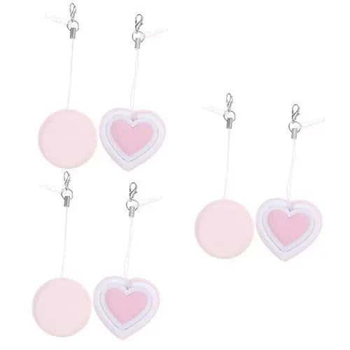 Produktbild: FRCOLOR 6 Stk Bildschirm Wischen Makronen-bildschirmreiniger Mini-macaron-handy-reinigungsbürste Elektroniktücher Bildschirmreinigungstücher Brillenputztuch Telefon Tv-tücher Pp Rosa
