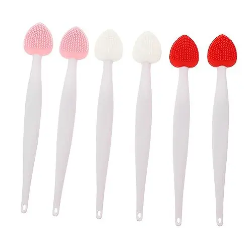 Produktbild: FRCOLOR Ergonomisches Design Lippen- Und Nasenreinigungsbürsten-set Silikon-peelingbürste Sanft Zur Haut Für Die Tägliche Pflege