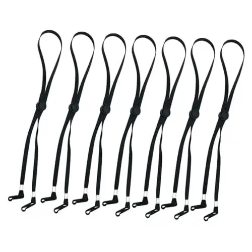 Produktbild: FRCOLOR 7St Maskenseil maskenband maskenclip Brillenhalteband Brillenhalter Sonnenbrillenband Gläser brillen band Standard-Maskenbrillenbänder strapazierfähiges Maskenbrillenband Metall