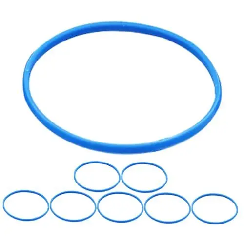 Produktbild: FRCOLOR 8 Stück Teiliges Mikrofon Grillring Ersatz Grillring für Handmikrofone Professioneller Mikrofonschutz Langlebige Gummiringe für Mikrofonabdeckungen