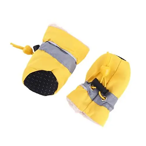 Produktbild: FRCOLOR Ausgestopfter Welpe Hundeschuhe Schneeschuhe Kurze Stiefel Pfotenschützer Für Hunde