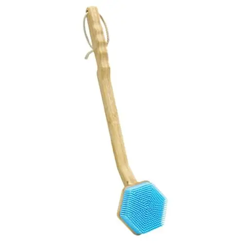 Produktbild: FRCOLOR Badebürste Abnehmbarer Griff Körper-duschbürste Luffa-schwamm Peeling-rückenwäscher Bequem für Die Haut Dusch-
