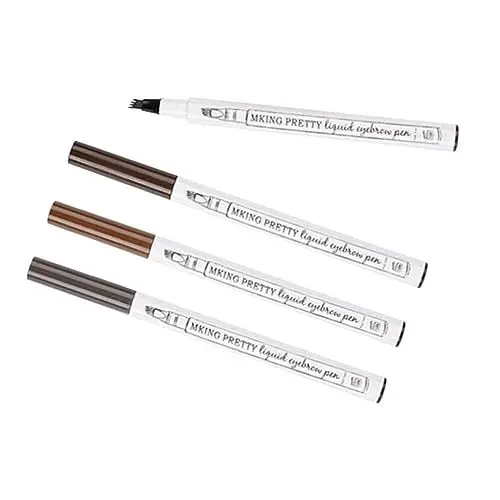 Produktbild: FRCOLOR Brauenstift Augenbrauenstift 4 Stück Augenbrauenstift Augenbrauen-make-up-tool Fräulein Flüssig Augenbrauenpuder Flüssiger Augenbrauenstift