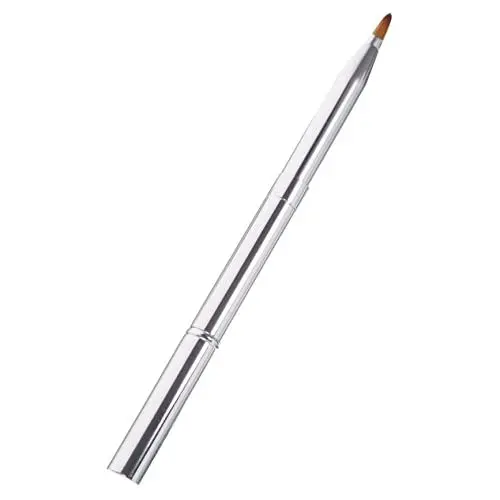 Produktbild: FRCOLOR Doppelseitige Lippenstiftbürste Lippe Doppelseitige Make-Up-Bürste Professionelle Make-Up-Pinsel Lidschattenpinsel Lippenwischpinsel Doppelkopf Lippenstiftpinsel Lippenpinsel