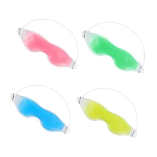 Produktbild: FRCOLOR 4stücke Kühlende Gel-augenmaske Für Schwellungen Warme Und Kalte Kompressen Wiederverwendbar Für Reisen Und Zuhause