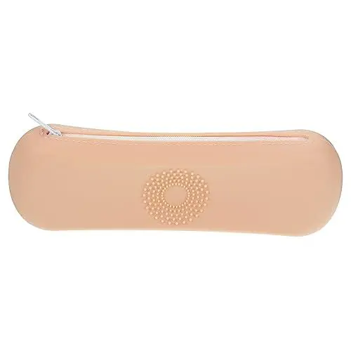 Produktbild: FRCOLOR Kosmetikpinselhalter Reiseetui Silikon-Organizer Reiseetuis Für Toilettenartikel Reise-Make-Up-Tasche Reise-Make-Up-Etui Reise-Make-Up-Set Reise-Kosmetiktasche Reisetasche