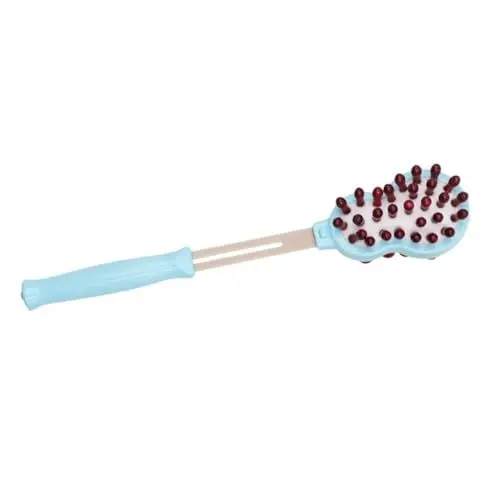 Produktbild: FRCOLOR Massagehammer Rückenschmerzrolle Klopfhammer Massagegerät Muskelroller Teleskop Massagestab Nackenmassagegerät Massagestab Stabmassagegeräte Handlicher Multifunktionaler