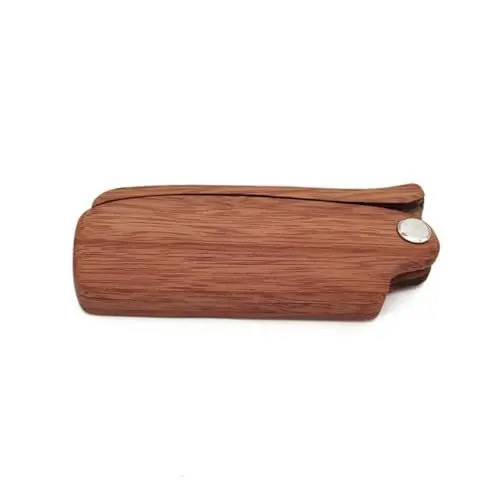 Produktbild: FRCOLOR Satz Reisekamm Frisierkamm feine Haarbürste Herren Klappkamm Schnurrbartbürste Kamm tragbarer Klappkamm hairbrush haarbürsten goody haarbürste hair care Bartkamm aus Holz Hölzern