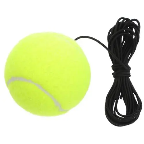 Produktbild: FRCOLOR Tennis-Trainingsball Mit Schnur Tennis-Trainerbälle Selbstübungs-Trainer-Werkzeug Tennisball-Trainingsausrüstung Für Rebound-Fußleiste Selbst-Tennis-Trainingsgerät