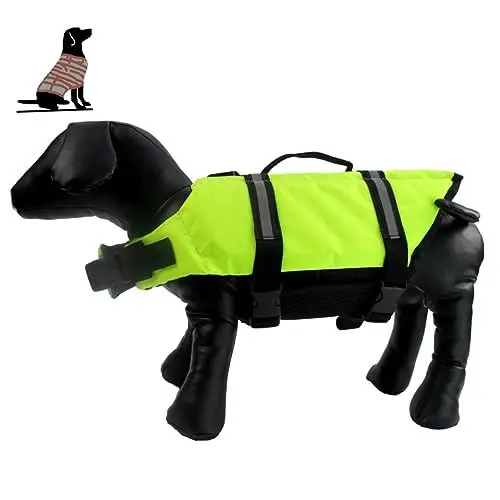 Produktbild: FRCOLOR Welpe Schwimmwesten Hund Schwimmweste Rettungsring Für Hunde Haustier Xs Kleidung