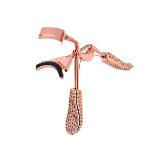 Produktbild: FRCOLOR Praktische Wimpernzange Mit Anti-rutsch-griff Mini Eyelash Curler Für Makelloses Augen-make-up Und Perfekten Schwung Für Persönlichen Und Professionellen Gebrauch