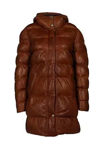 Produktbild: Freaky Nation Damen New Heavenly-FN Ledermantel, Wood, S