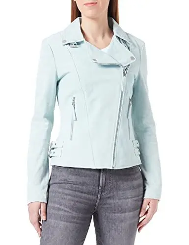 Produktbild: Freaky Nation Damen Taxi Driver-FN Lederjacke, neomint, M