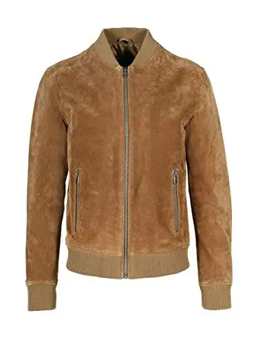 Produktbild: Freaky Nation Herren Ted-FN Lederjacke, Cognac, 3XL