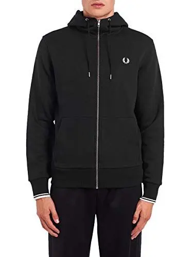 Produktbild: Fred Perry Hooded Sweatjacke Herren - L
