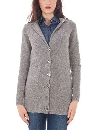 Produktbild: Fred Perry Wollcardigan grau M