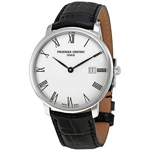 Produktbild: Frederique Constant Unisex Analog Swiss Automatic Uhr mit Leder Armband FC-306MR4S6