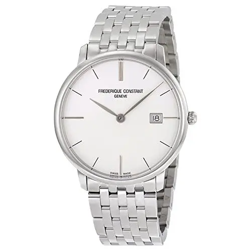 Produktbild: Frederique Constant Unisex Analog Swiss Quartz Uhr mit Edelstahl Armband FC-220S5S6B