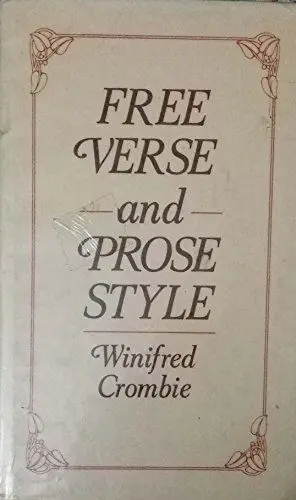 Produktbild: Free Verse and Prose Style: An Operational Definition and Description
