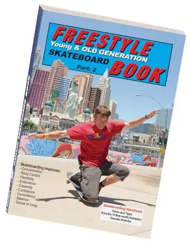 Produktbild: Freestyle Skateboard Book Part-2: Young and Old Generation (From the 11-times world champion Guenter Mokulys's skatebook series!)