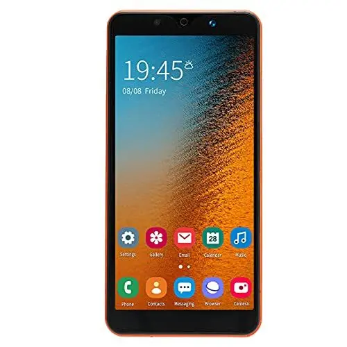Produktbild: Frei Geschaltes Handy, Note30 Plus 5.72in Dual Cards Handys 512MB 4GB Freigabe Standby Smartphone (Orange)
