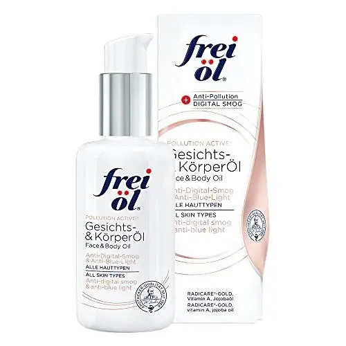 Produktbild: frei öl Pollution Active Gesichts- und KörperÖl, Anti Aging, Anti Pollution, Anti Bluelight, feuchtigkeitsspendend, vegan, 100 ml