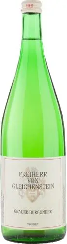 Produktbild: Freiherr von Gleichenstein Grauer Burgunder trocken, Weisswein aus Baden 1 x 1.0 L