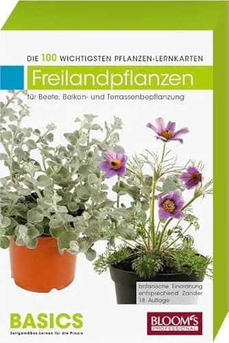 Produktbild: Freilandpflanzen: Die 100 wichtigsten Pflanzen-Lernkarten