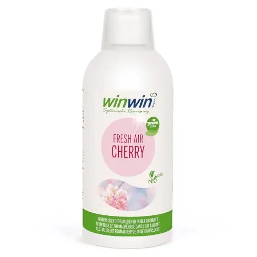 Produktbild: FRESH AIR Vegans 'CHERRY' Luftreinigungs-Konzentrat 500ml I VEGAN I ohne künstliche Farbstoffe I EUR 55,80/L