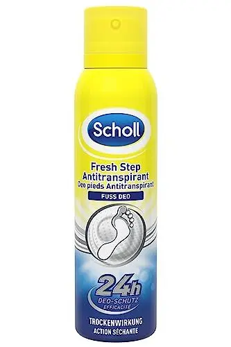 Produktbild: Scholl Fresh Step Anti-transpirant, Fussdeo, geruchsneutralisierend, 24 Stunden Schutz, 150ml