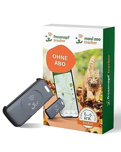 Produktbild: Fressnapf GPS Tracker für Katzen - 2. Generation - Ohne ABO - Ortung ohne Entfernungsbegrenzung - Aktivitätserkennung & Gesundheitsfunktion - Katzenfreundliches Design