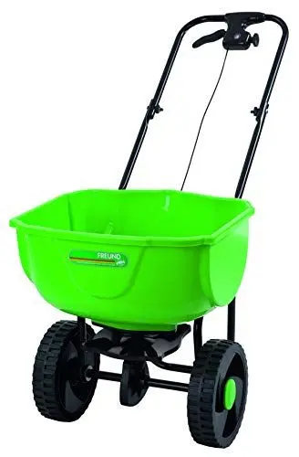 Produktbild: FREUND Victoria Streuwagen 97391 (Fassungsvermögen 27 Liter, zum Säen, Düngen, Streuweite 2-3 m, mit Streustopp, Streuregulierung stufenlos) 2051004