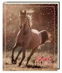 Produktbild: Freundebuch - I LOVE HORSES - Beste Freunde: (Foto) (Alben & Geschenke für Kinder)