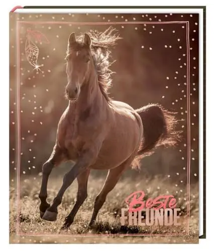 Produktbild: Freundebuch - I LOVE HORSES - Beste Freunde: (Foto) (Alben & Geschenke für Kinder)