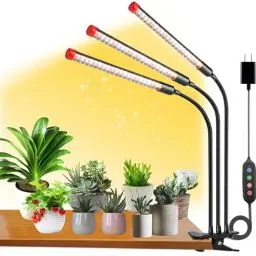 Produktbild: FRGROW Pflanzenlampe LED, Vollspektrum Pflanzenlicht für Zimmerpflanzen, Pflanzenleuchte, Wachstumslampe für Pflanzen Gemüse, Präziser Timer Pflanzenlampen Fokussierfunktion