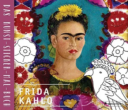 Produktbild: Frida Kahlo: Das Kunst-Sticker-Mal-Buch