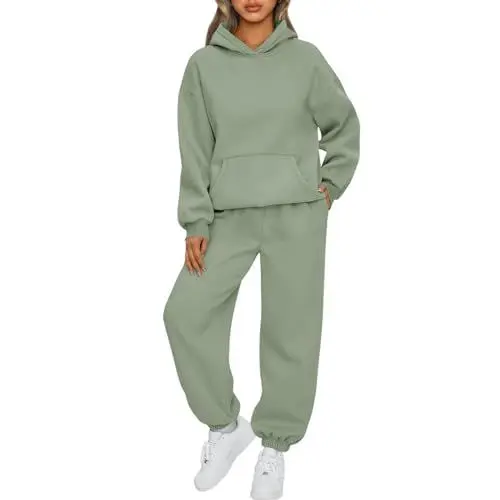 Produktbild: Friday Black Angebote 2024 Ab Wann Datum,Zweiteiler Damen Sporthose Sportshirt Damen Set Trainingsanzug Damen Jogginganzug Hausanzug Damen Tracksuit Activewear Lounge Wear Damen(Mint Green,XXL)